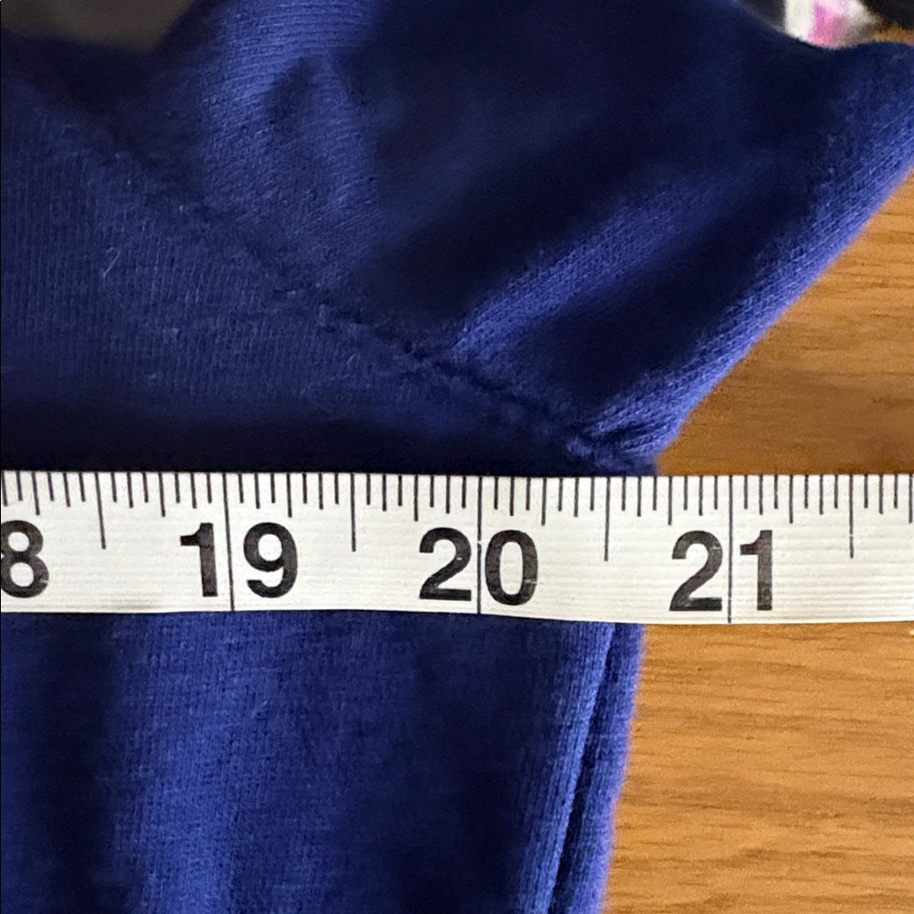 Vibrant Blue Collar Sweater / Sweatshirt - Picture 4 of 6